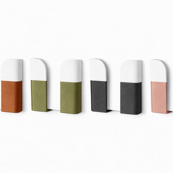 Budget Box Mobile Holder (4, Blue Brown Yellow Green, Medium)