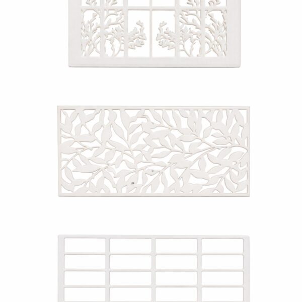 Budget Box Photography Shadow Prop, Brown Window Light Effect Panel with Stand, Creative Content Lighting Accessory for Product Shoots and Portraits